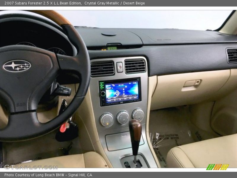 Crystal Gray Metallic / Desert Beige 2007 Subaru Forester 2.5 X L.L.Bean Edition