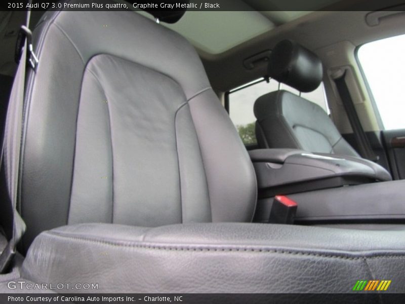 Graphite Gray Metallic / Black 2015 Audi Q7 3.0 Premium Plus quattro