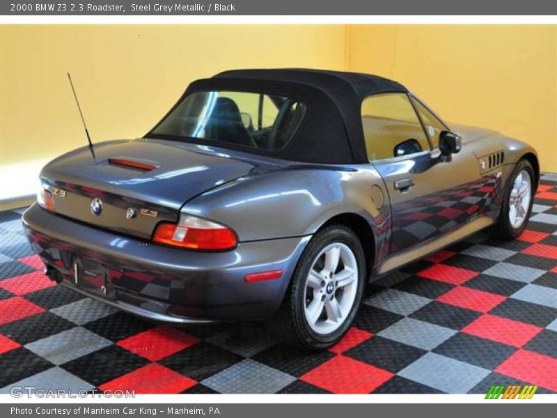 Steel Grey Metallic / Black 2000 BMW Z3 2.3 Roadster