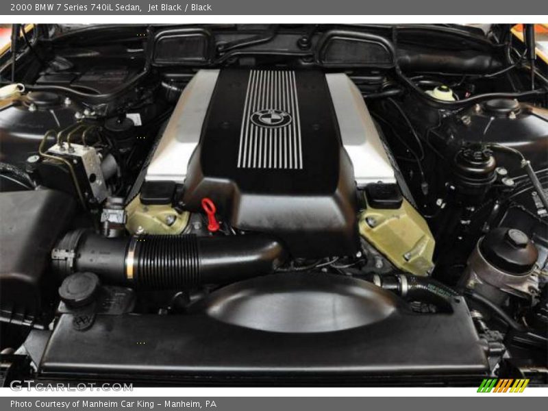 Jet Black / Black 2000 BMW 7 Series 740iL Sedan