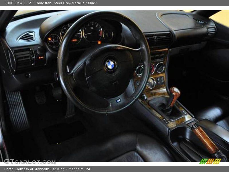 Steel Grey Metallic / Black 2000 BMW Z3 2.3 Roadster