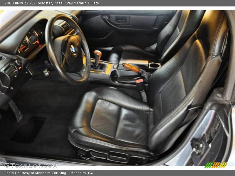 Steel Grey Metallic / Black 2000 BMW Z3 2.3 Roadster