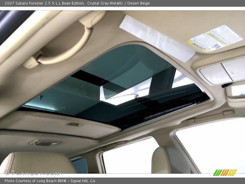 Crystal Gray Metallic / Desert Beige 2007 Subaru Forester 2.5 X L.L.Bean Edition