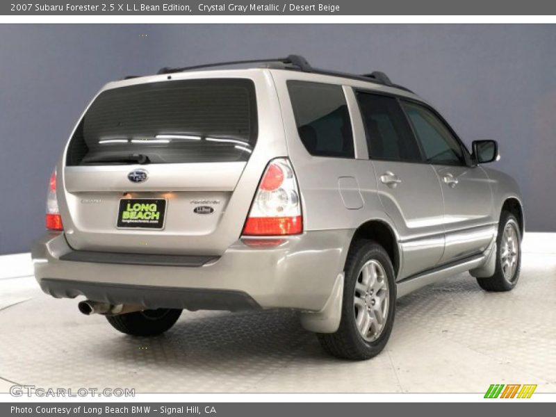Crystal Gray Metallic / Desert Beige 2007 Subaru Forester 2.5 X L.L.Bean Edition