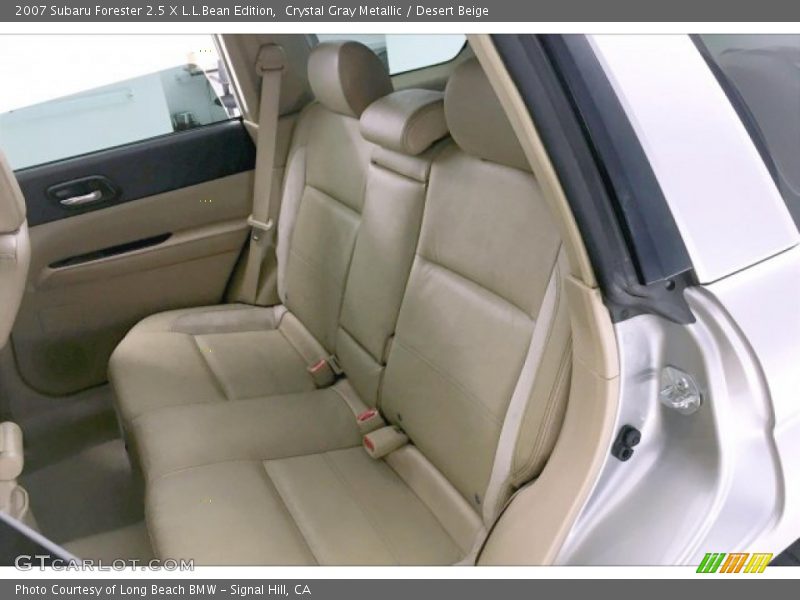 Crystal Gray Metallic / Desert Beige 2007 Subaru Forester 2.5 X L.L.Bean Edition