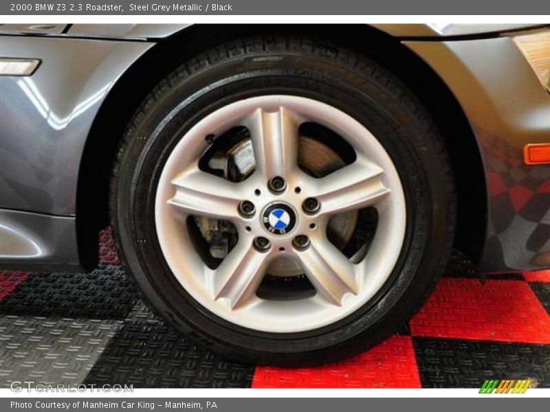 Steel Grey Metallic / Black 2000 BMW Z3 2.3 Roadster