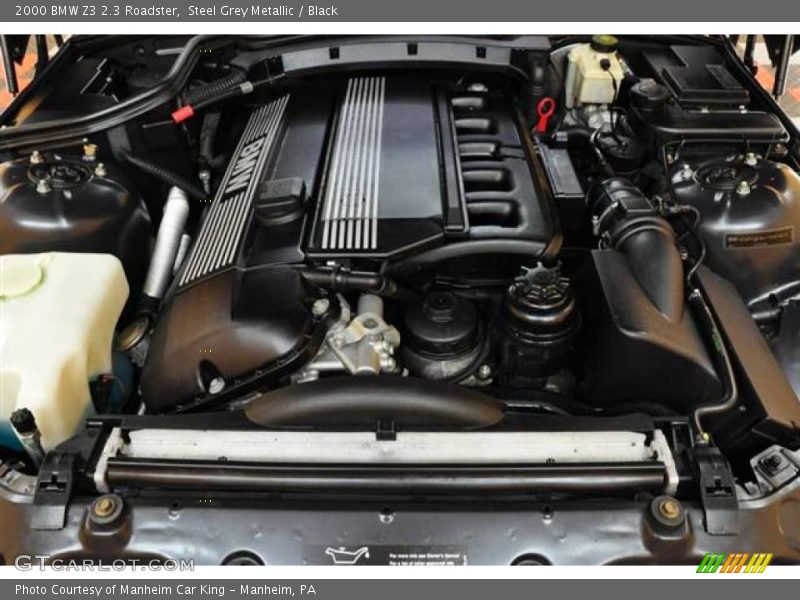 Steel Grey Metallic / Black 2000 BMW Z3 2.3 Roadster