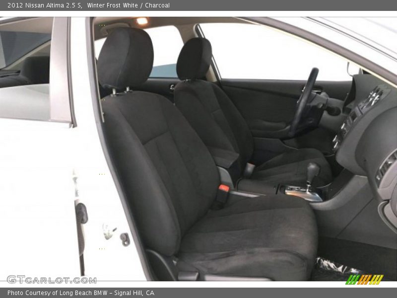 Winter Frost White / Charcoal 2012 Nissan Altima 2.5 S