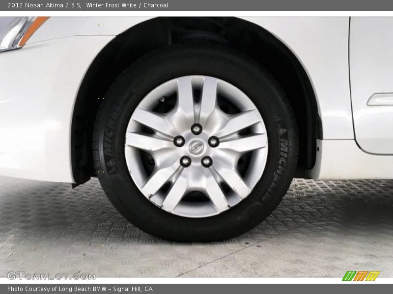 Winter Frost White / Charcoal 2012 Nissan Altima 2.5 S