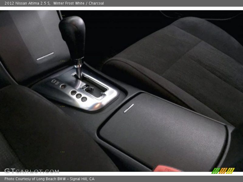 Winter Frost White / Charcoal 2012 Nissan Altima 2.5 S
