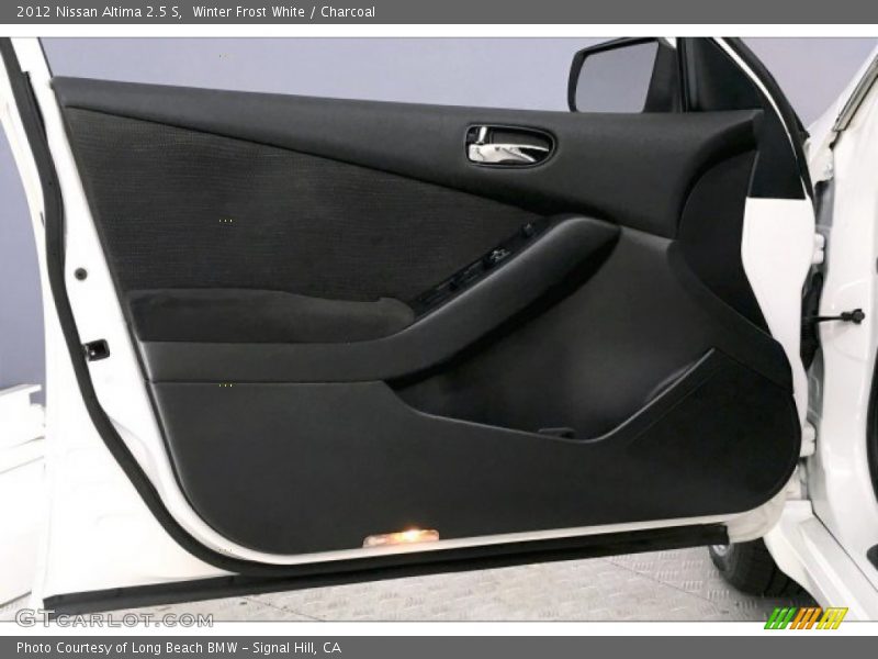 Winter Frost White / Charcoal 2012 Nissan Altima 2.5 S