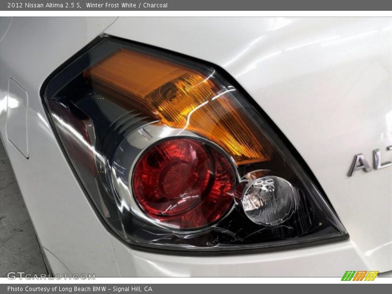 Winter Frost White / Charcoal 2012 Nissan Altima 2.5 S