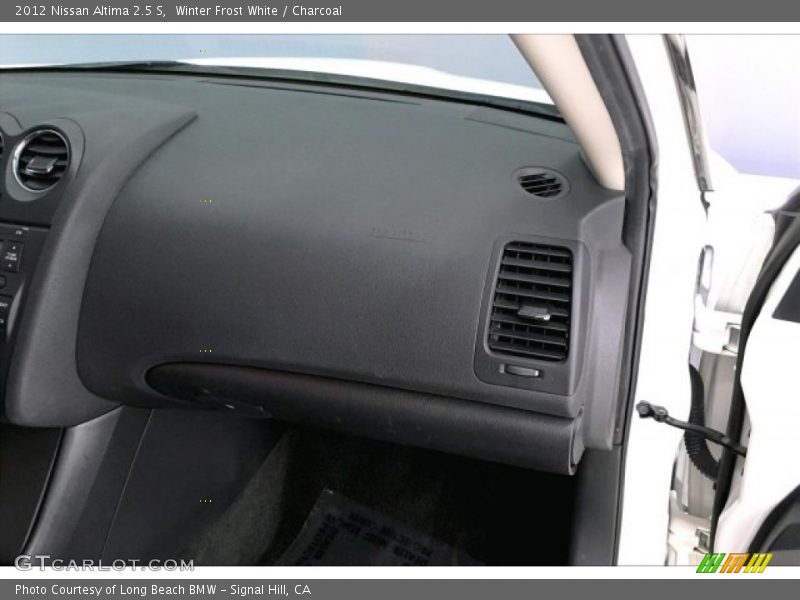 Winter Frost White / Charcoal 2012 Nissan Altima 2.5 S