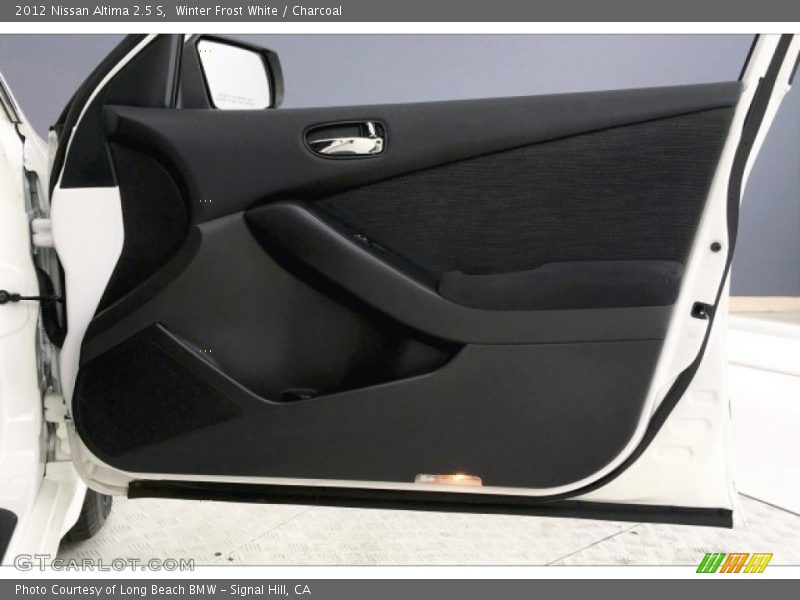 Winter Frost White / Charcoal 2012 Nissan Altima 2.5 S