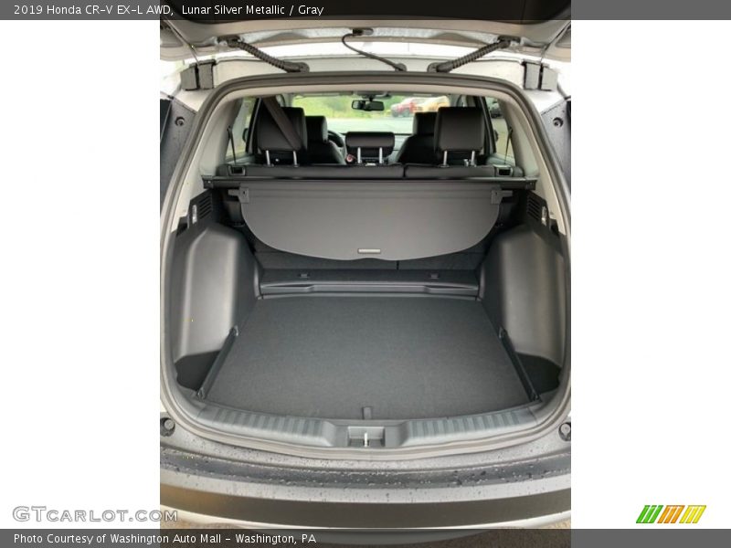 Lunar Silver Metallic / Gray 2019 Honda CR-V EX-L AWD