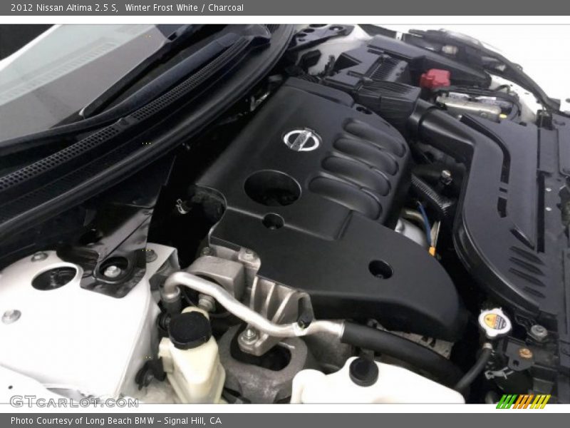 Winter Frost White / Charcoal 2012 Nissan Altima 2.5 S