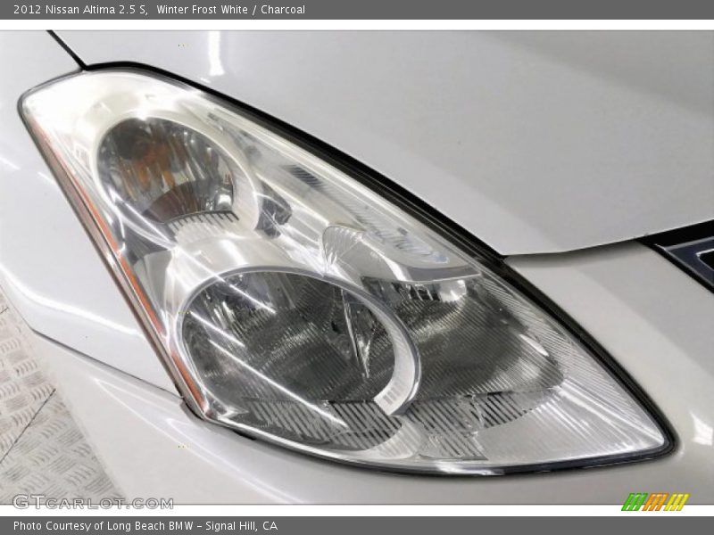 Winter Frost White / Charcoal 2012 Nissan Altima 2.5 S