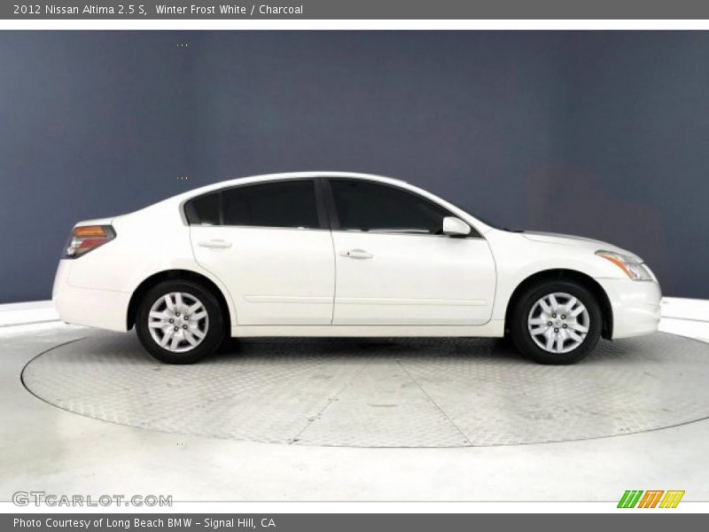 Winter Frost White / Charcoal 2012 Nissan Altima 2.5 S