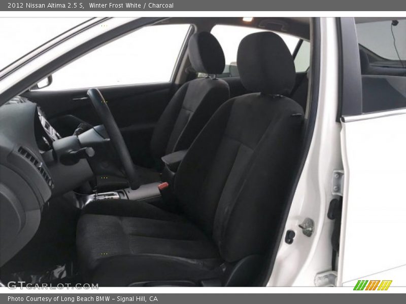 Winter Frost White / Charcoal 2012 Nissan Altima 2.5 S
