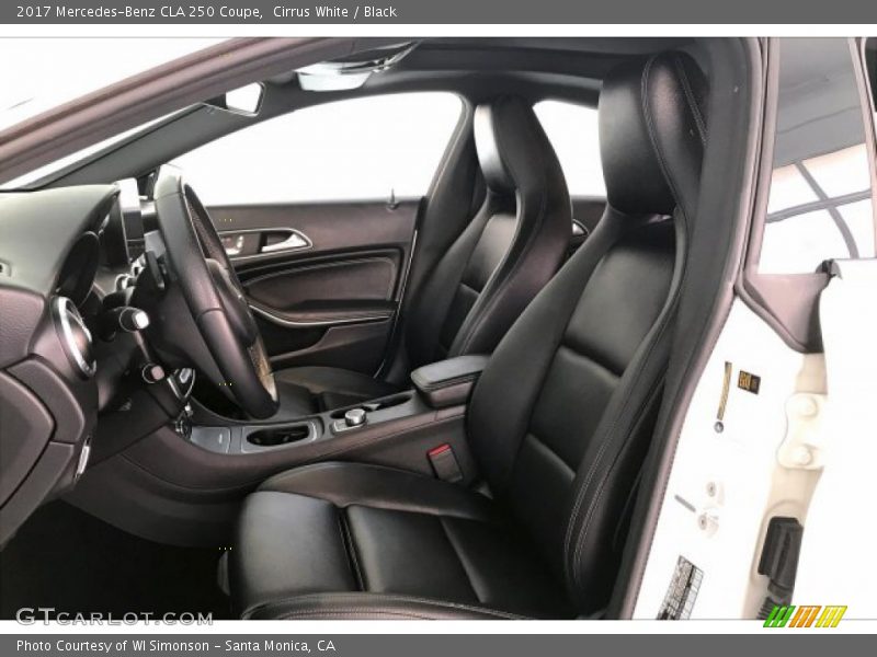 Cirrus White / Black 2017 Mercedes-Benz CLA 250 Coupe