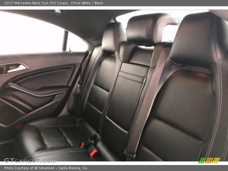 Cirrus White / Black 2017 Mercedes-Benz CLA 250 Coupe