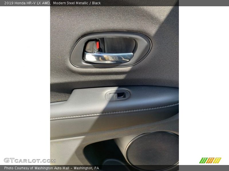 Modern Steel Metallic / Black 2019 Honda HR-V LX AWD