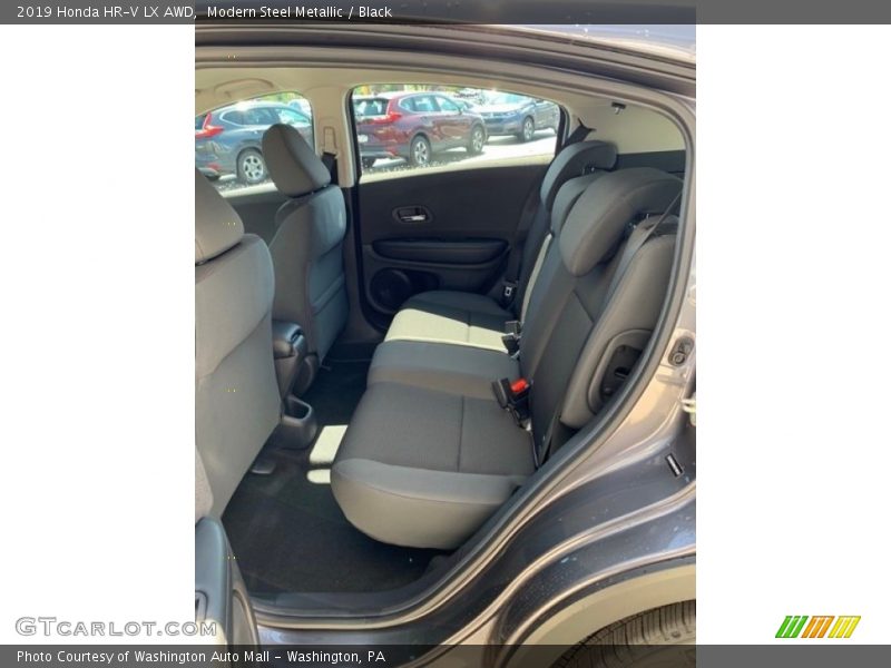 Modern Steel Metallic / Black 2019 Honda HR-V LX AWD