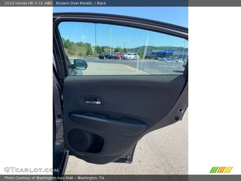 Modern Steel Metallic / Black 2019 Honda HR-V LX AWD