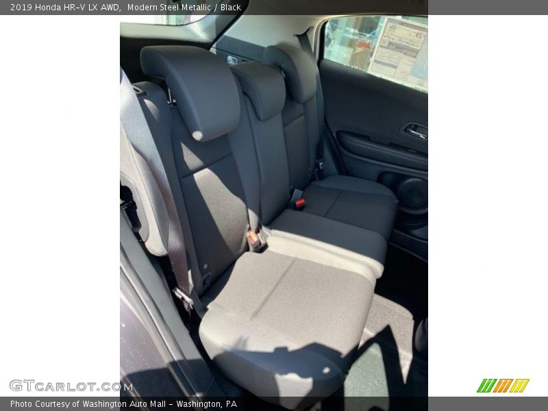 Modern Steel Metallic / Black 2019 Honda HR-V LX AWD
