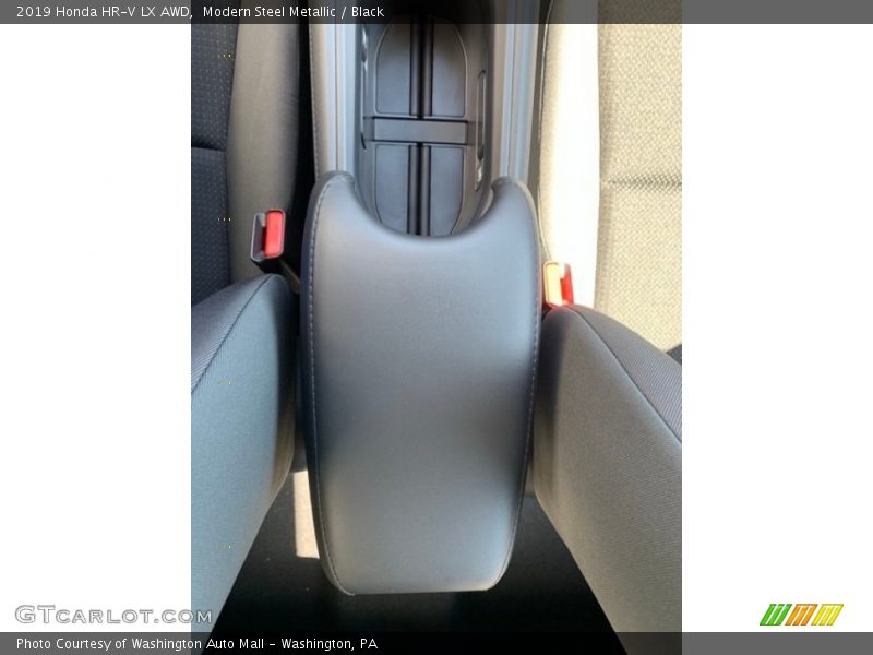 Modern Steel Metallic / Black 2019 Honda HR-V LX AWD