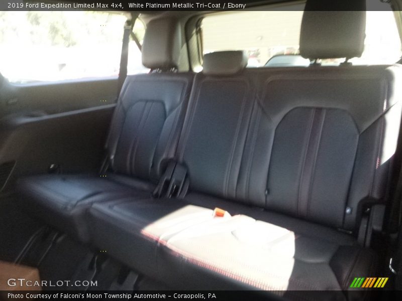 White Platinum Metallic Tri-Coat / Ebony 2019 Ford Expedition Limited Max 4x4