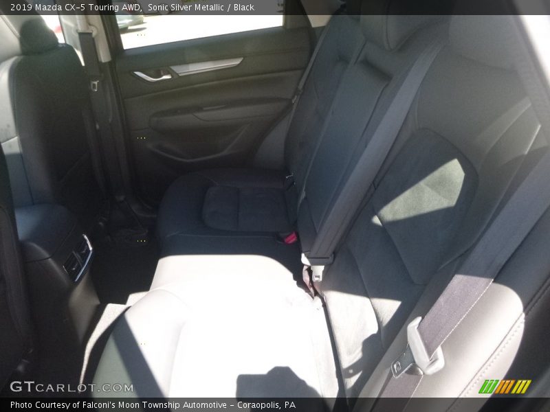 Sonic Silver Metallic / Black 2019 Mazda CX-5 Touring AWD