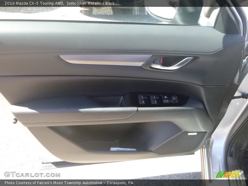 Sonic Silver Metallic / Black 2019 Mazda CX-5 Touring AWD