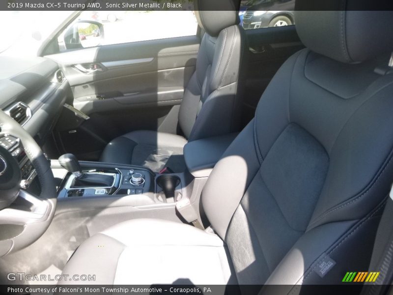 Sonic Silver Metallic / Black 2019 Mazda CX-5 Touring AWD