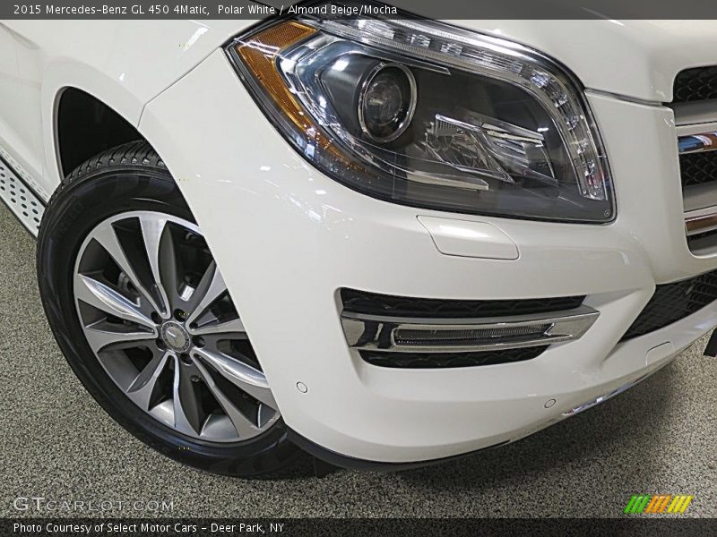 Polar White / Almond Beige/Mocha 2015 Mercedes-Benz GL 450 4Matic