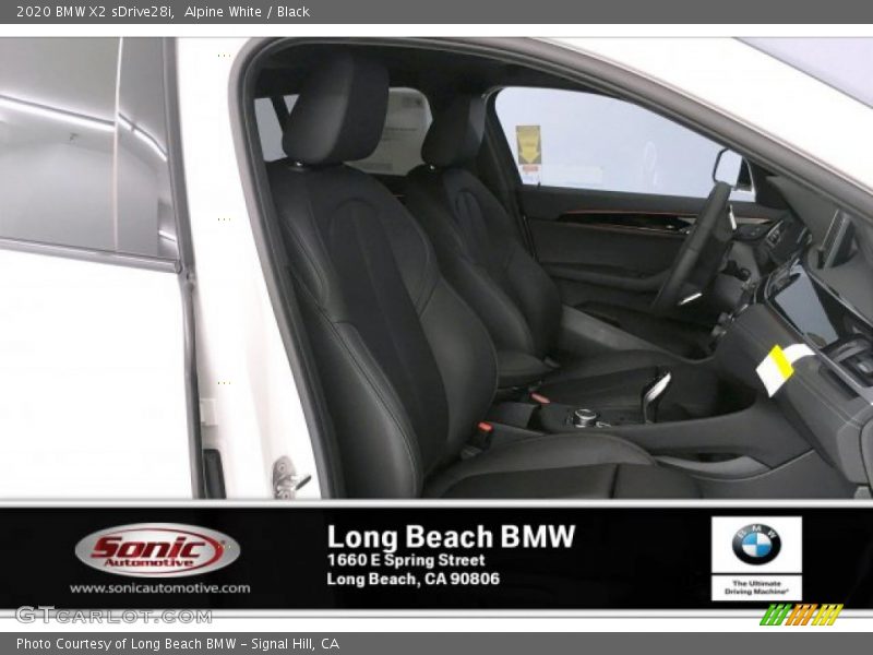 Alpine White / Black 2020 BMW X2 sDrive28i