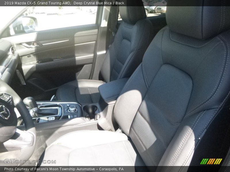 Deep Crystal Blue Mica / Black 2019 Mazda CX-5 Grand Touring AWD