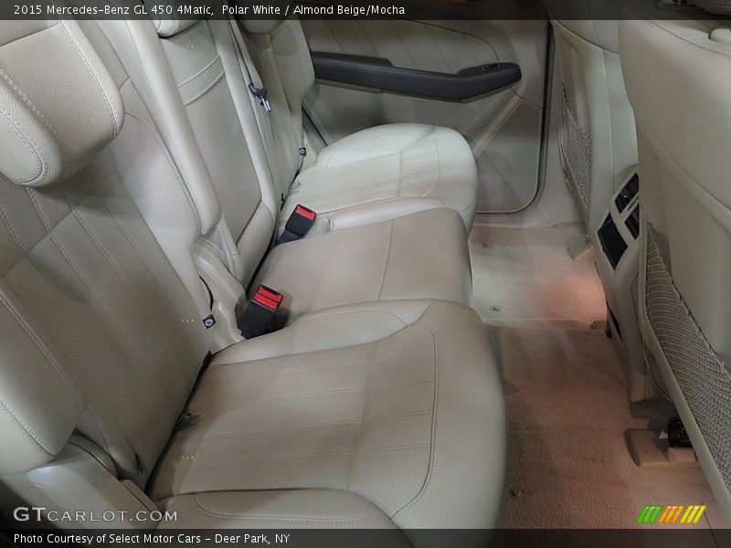 Polar White / Almond Beige/Mocha 2015 Mercedes-Benz GL 450 4Matic