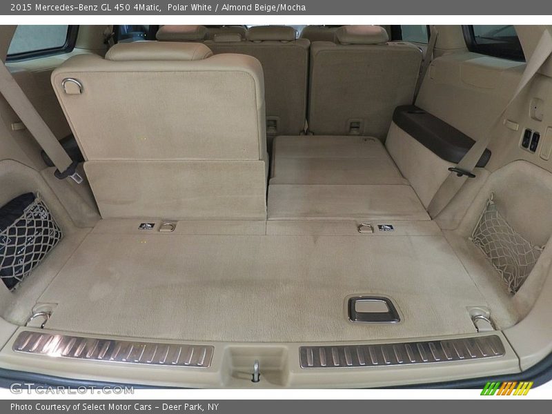 Polar White / Almond Beige/Mocha 2015 Mercedes-Benz GL 450 4Matic