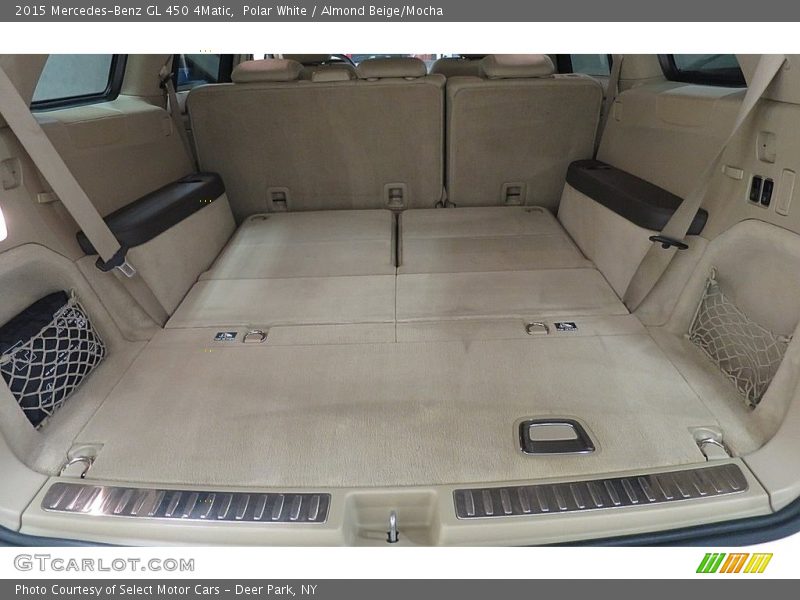 Polar White / Almond Beige/Mocha 2015 Mercedes-Benz GL 450 4Matic