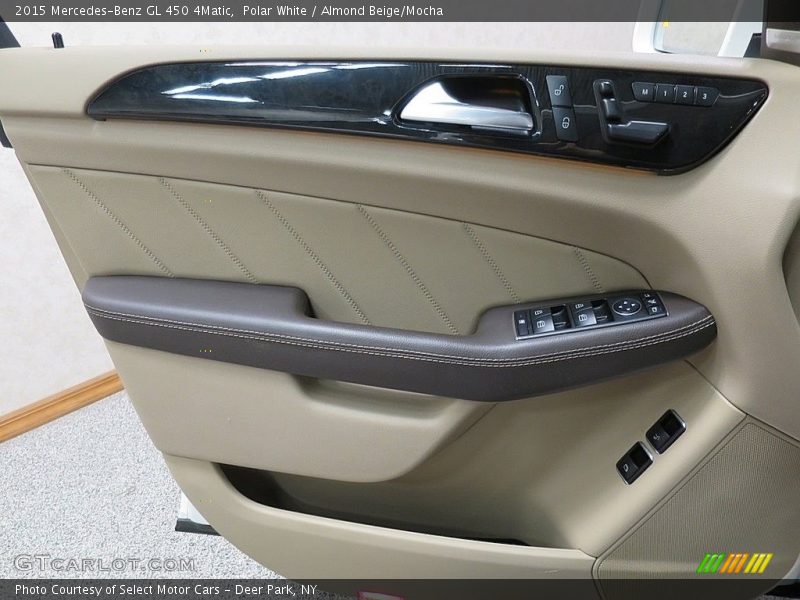 Polar White / Almond Beige/Mocha 2015 Mercedes-Benz GL 450 4Matic