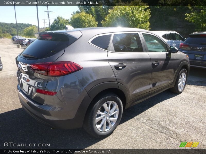 Magnetic Force Metallic / Black 2020 Hyundai Tucson SE AWD