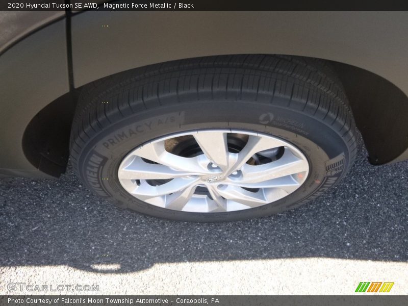Magnetic Force Metallic / Black 2020 Hyundai Tucson SE AWD
