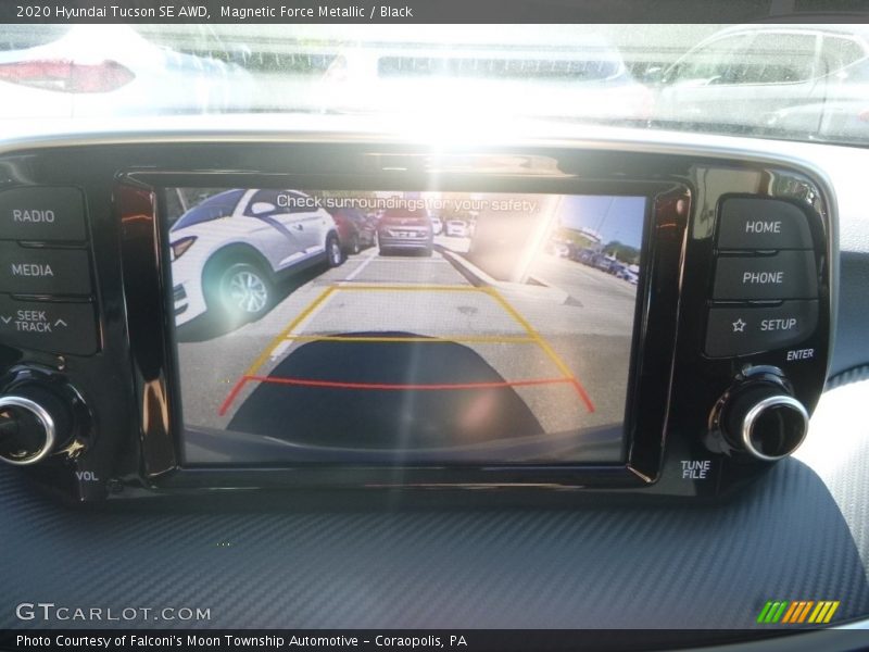 Magnetic Force Metallic / Black 2020 Hyundai Tucson SE AWD