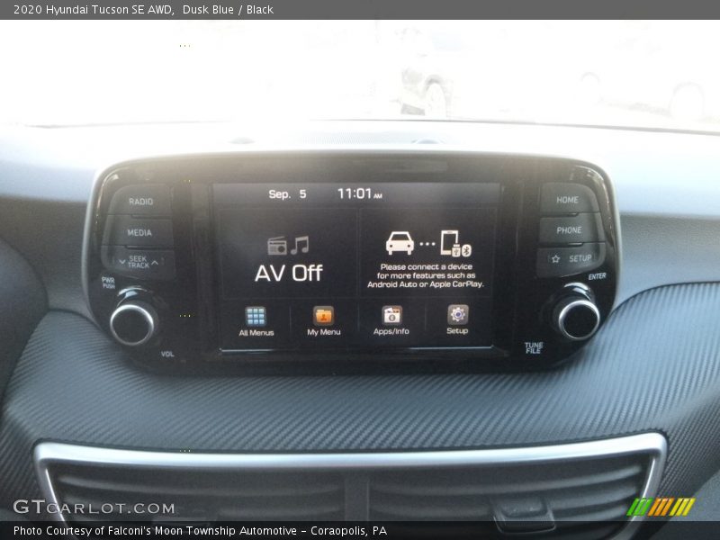 Dusk Blue / Black 2020 Hyundai Tucson SE AWD