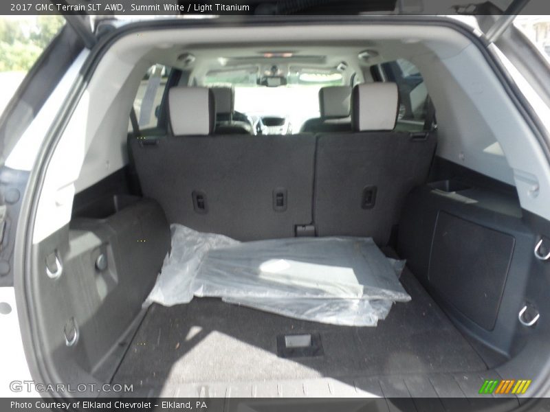 Summit White / Light Titanium 2017 GMC Terrain SLT AWD