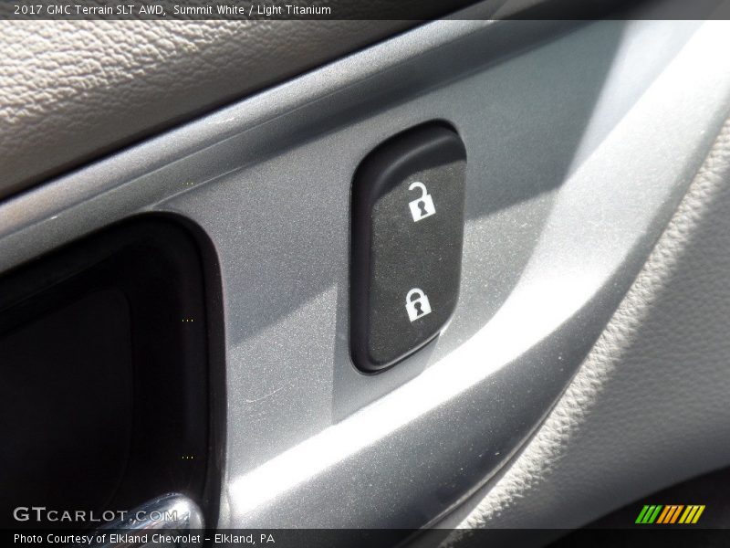 Summit White / Light Titanium 2017 GMC Terrain SLT AWD