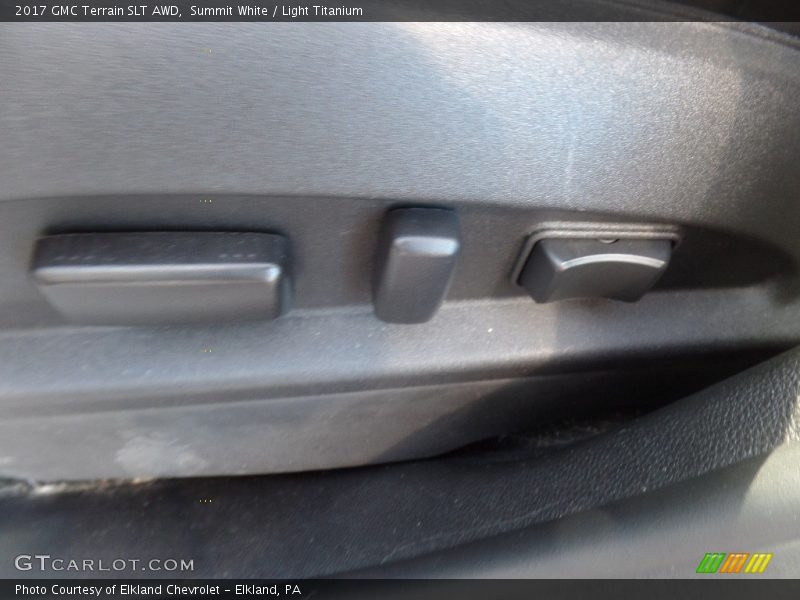 Summit White / Light Titanium 2017 GMC Terrain SLT AWD