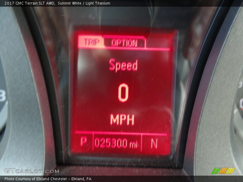 Summit White / Light Titanium 2017 GMC Terrain SLT AWD
