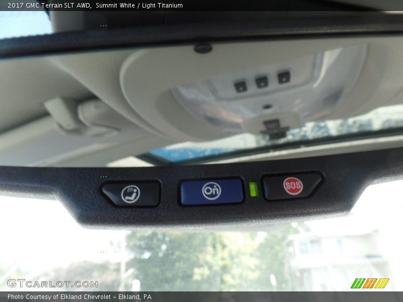 Summit White / Light Titanium 2017 GMC Terrain SLT AWD